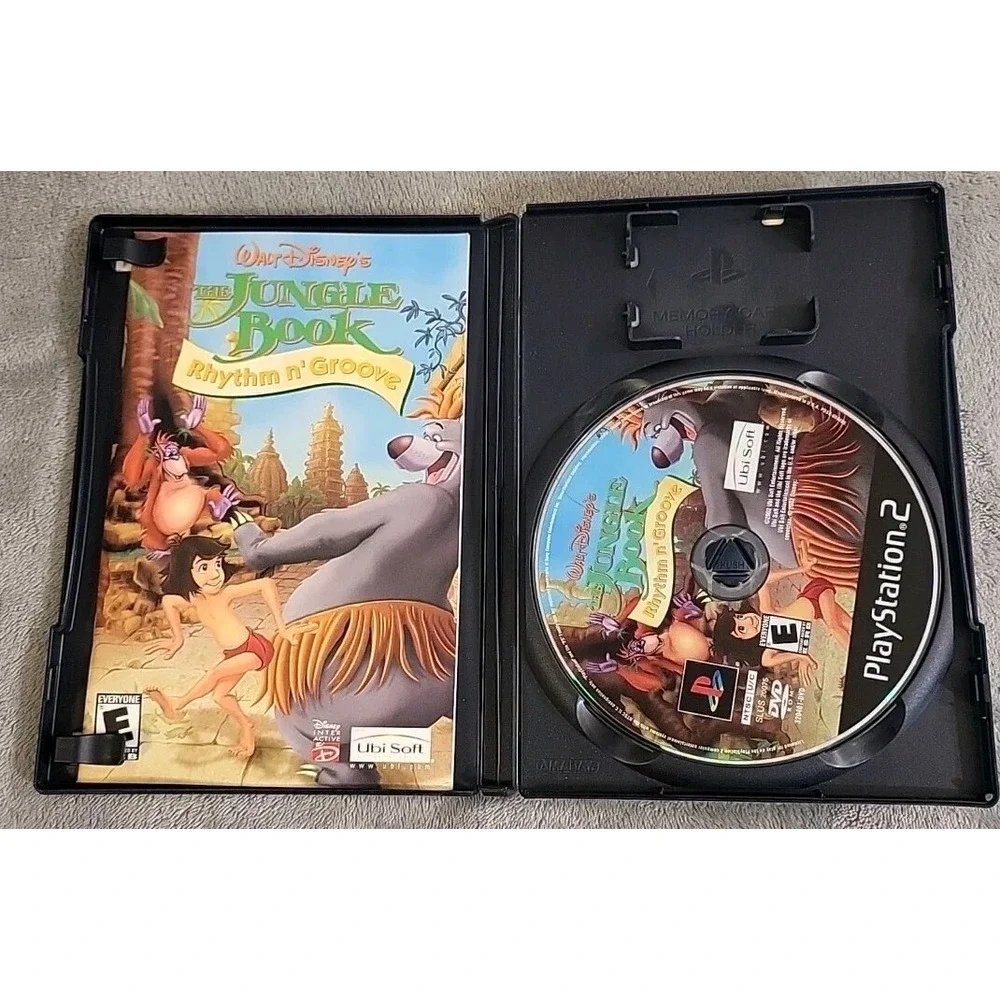 PS2 Walt Disney's The Jungle Book: Rhythm n' Groove (Sony PlayStation 2, 2003)